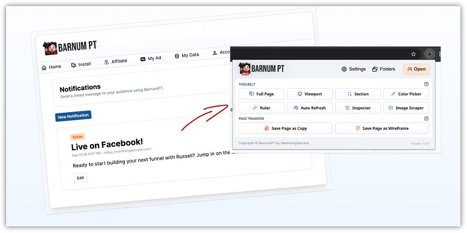 BarnumPT Funnel Hacker Toolbelt
