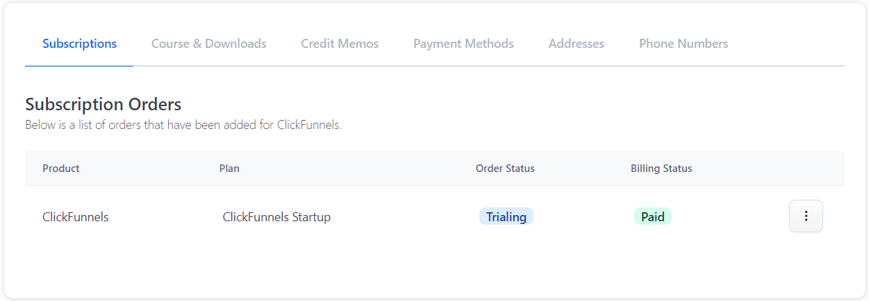 ClickFunnels 30 Day free Trial - Startup Plan