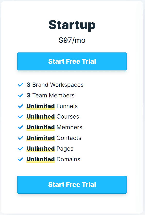 ClickFunnels 60 day free trial - what's included