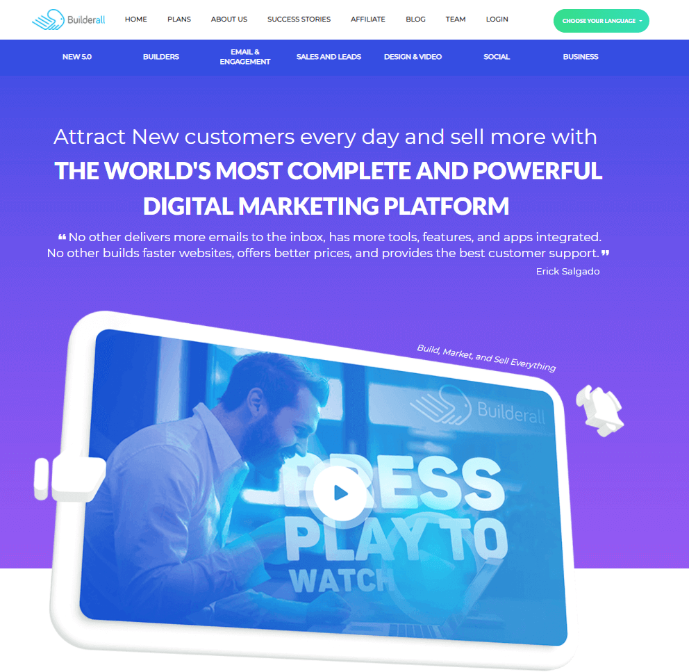 ClickFunnels Alternative - Builderall