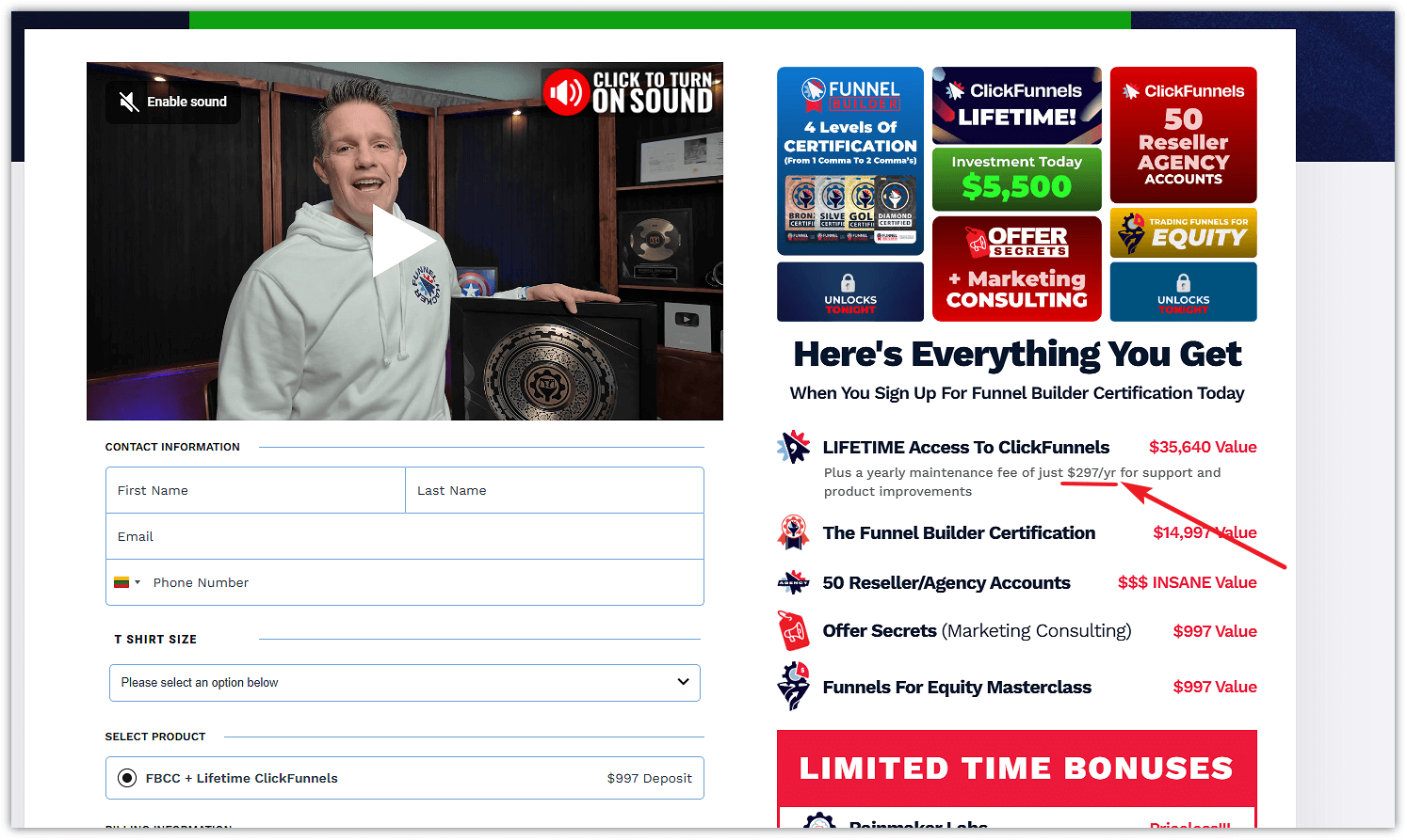 ClickFunnels Lifetime Deal Maintenance Fee