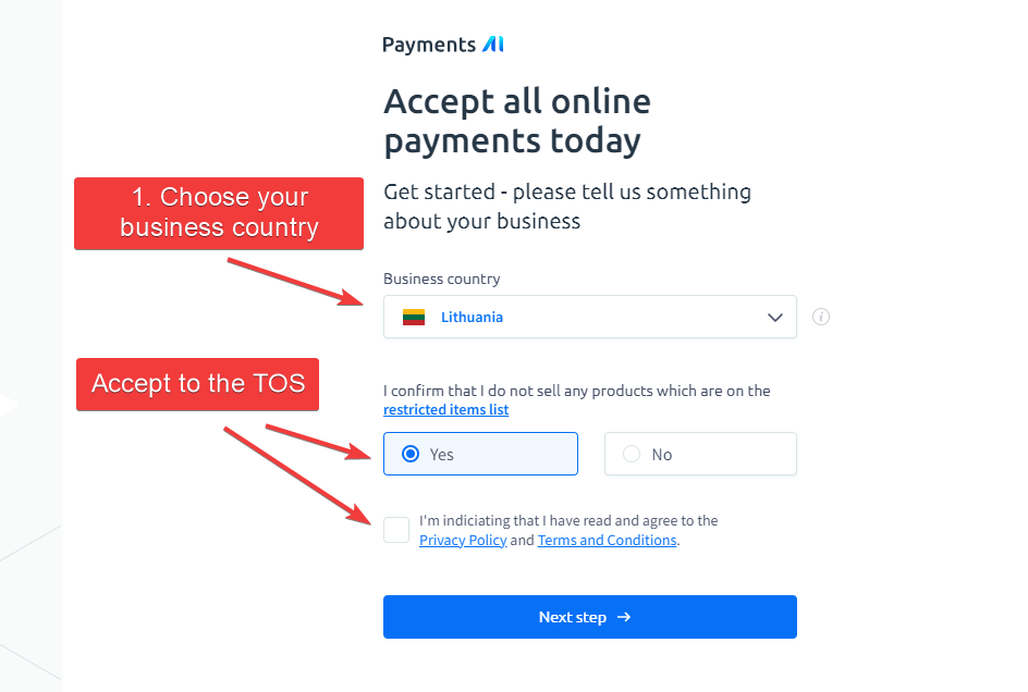 ClickFunnels Tutorial - Accept TOS