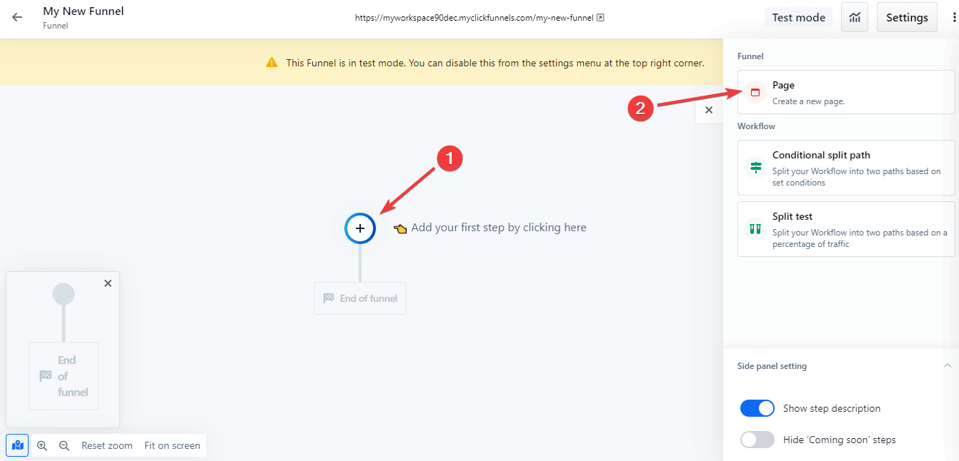 ClickFunnels Tutorial - Create Funnel Step