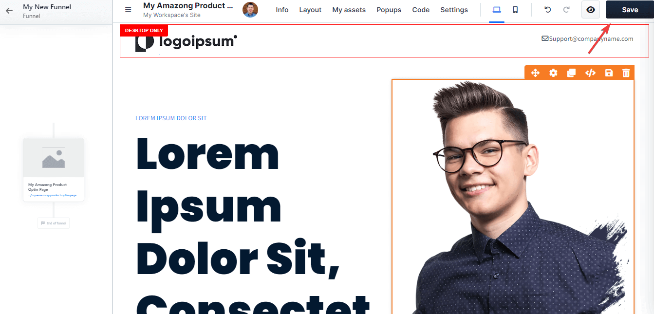 ClickFunnels Tutorial - Design Funnel Page