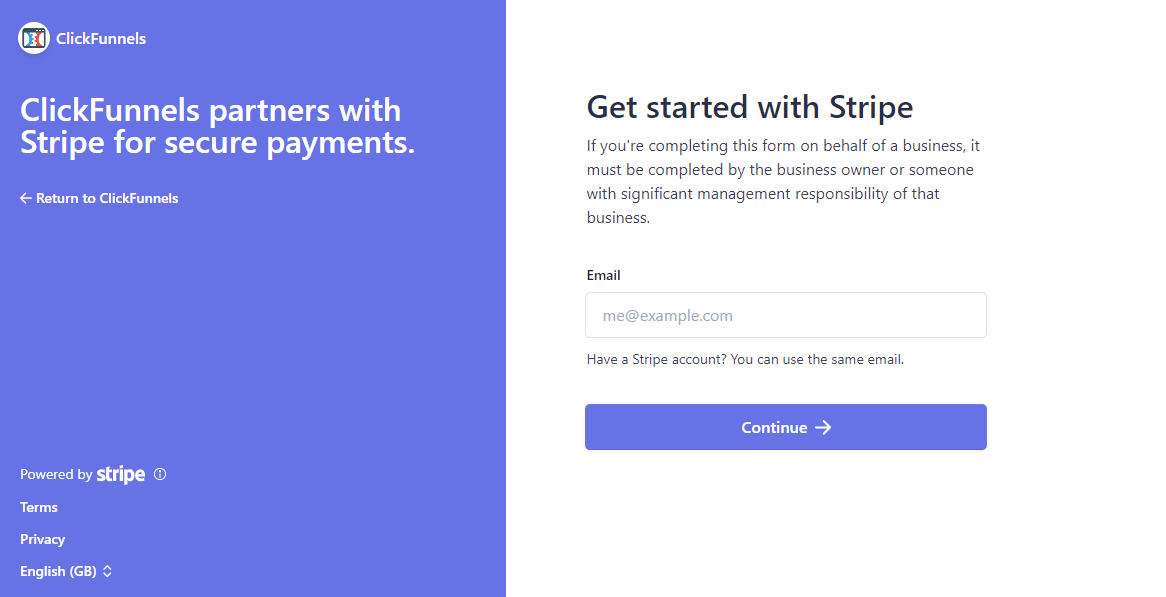 ClickFunnels Tutorial - Payments AI Stripe Sign in