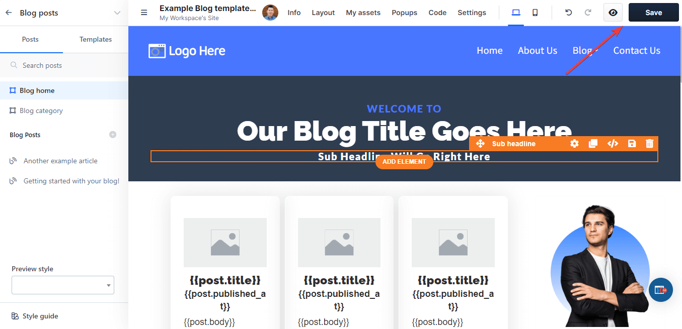 ClickFunnels Tutorial - Save Blog