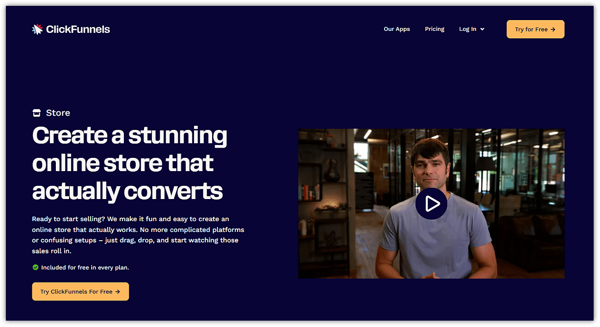 ClickFunnels eCommerce Features