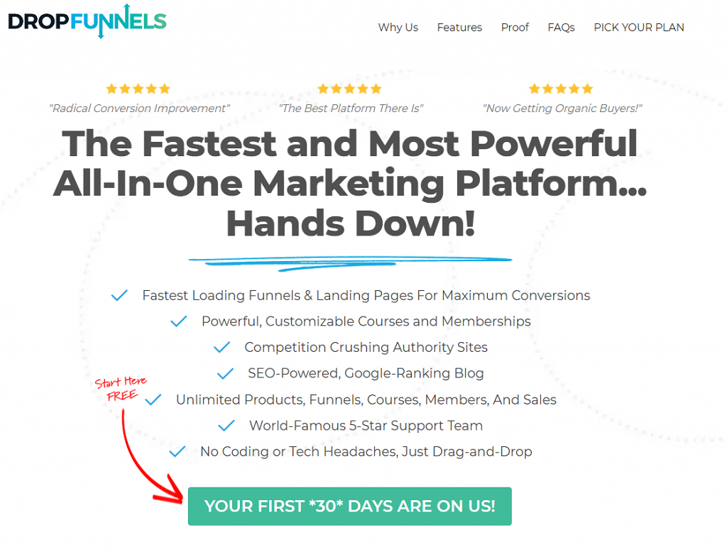 DropFunnels - Kartra Alternative