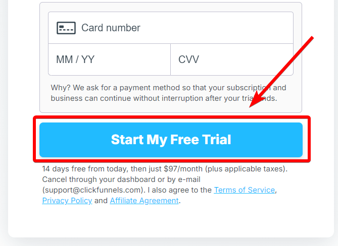 Finalize ClickFunnels 14-Day Free Trial