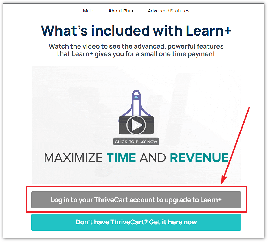 Get ThriveCart Learn Plus for Existing Users