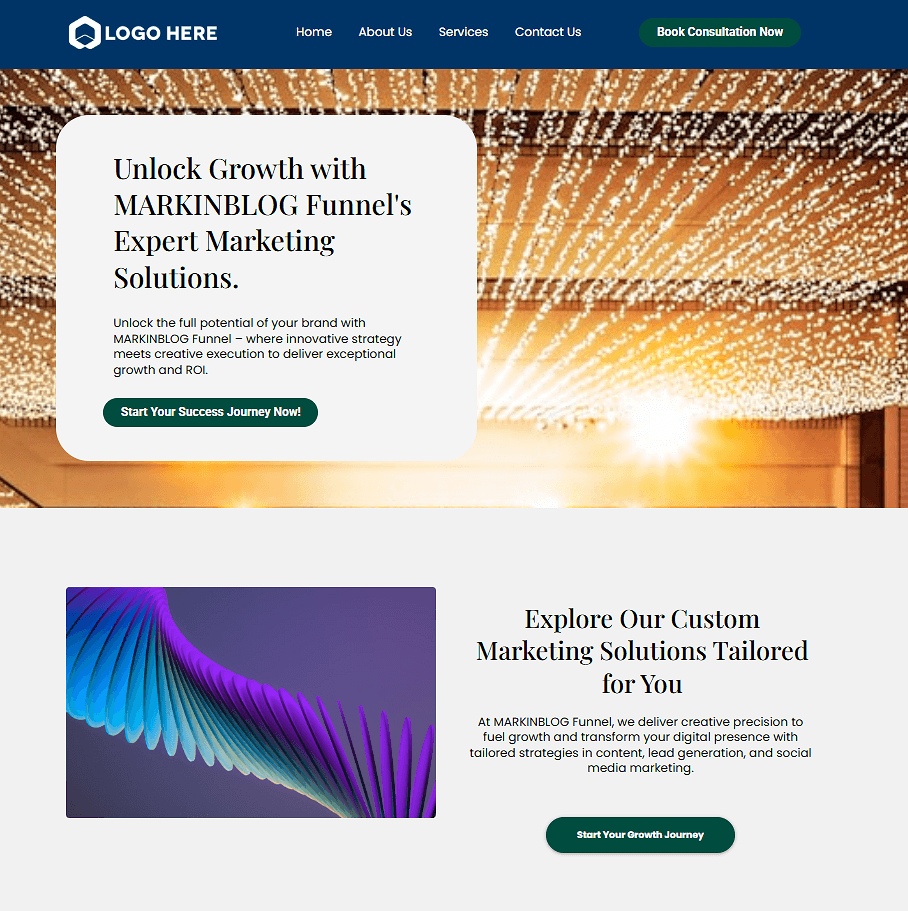 GoHighLevel Funnel Built With AI