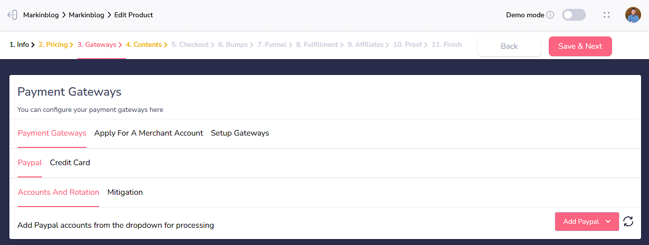 Groove.cm Complex Interface