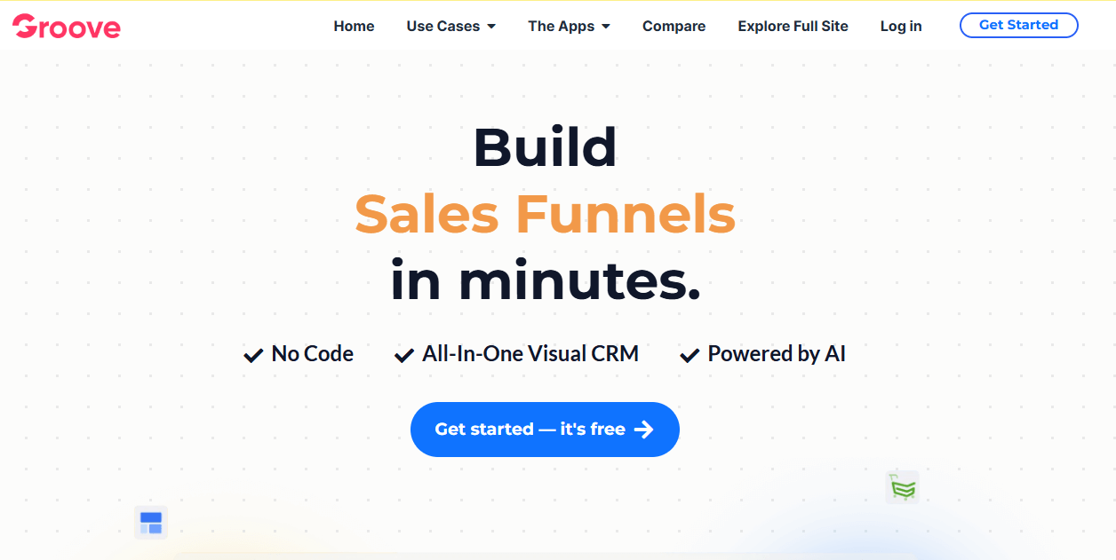 Groove.cm Funnel Builder