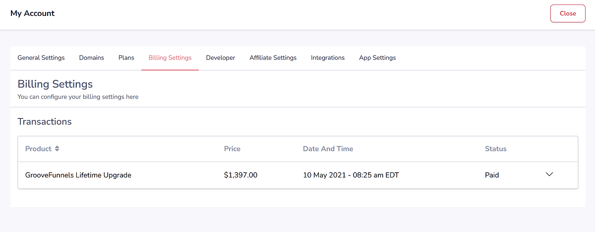 Groove.cm Lifetime Subscription