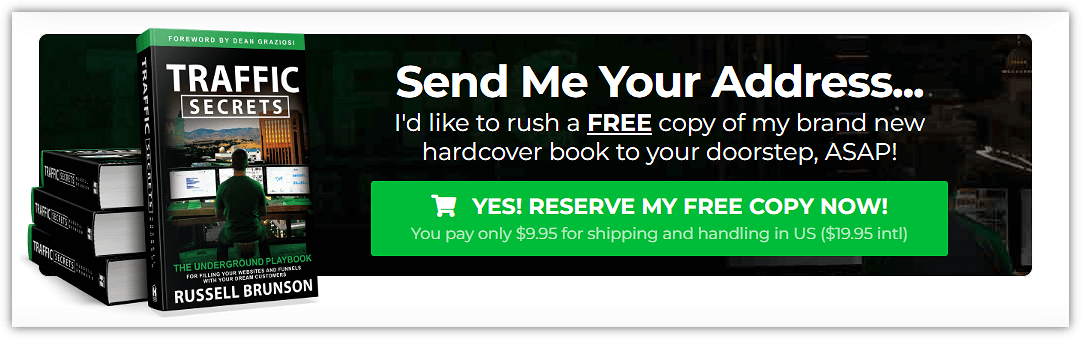 How Much Does Traffic Secrets Book Costs