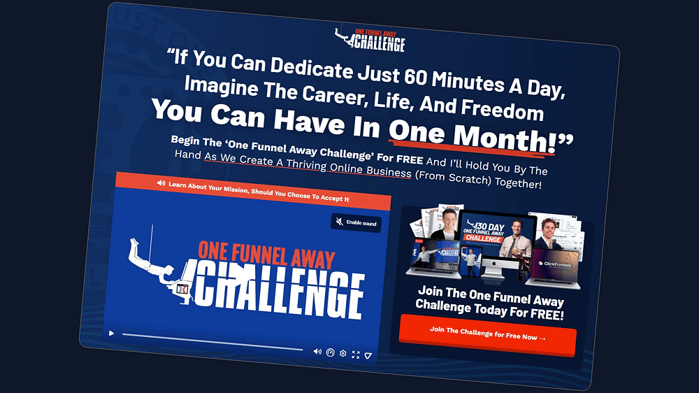 How One Funnel Away Challenge Works