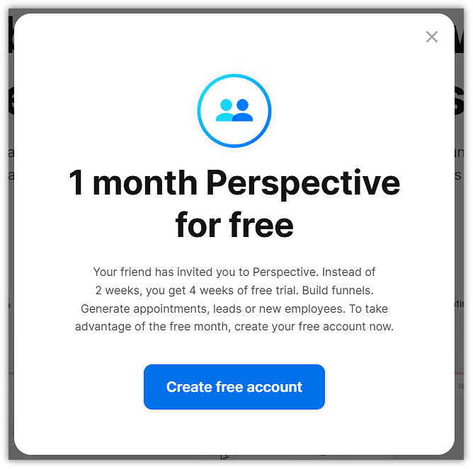 How Perspective Funnels 30-Day Free trial Works