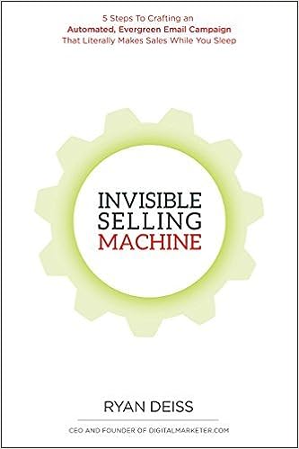 Invisible Selling Machine by Ryan Deiss