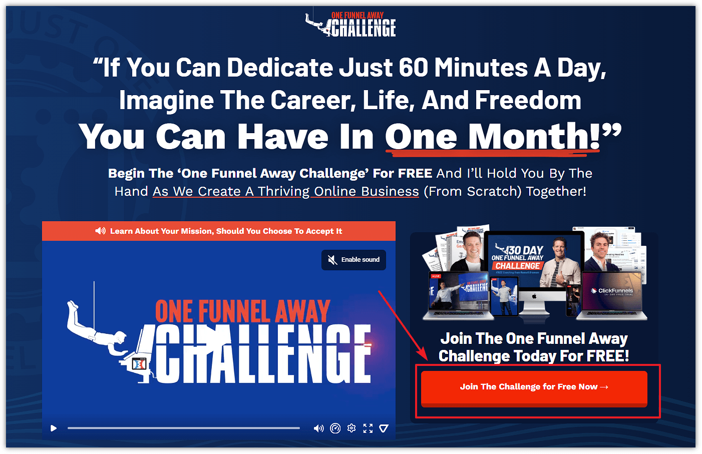 Join One Funnel Away Challenge