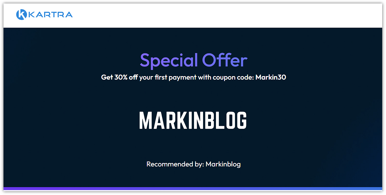 Kartra 30 Discount Code
