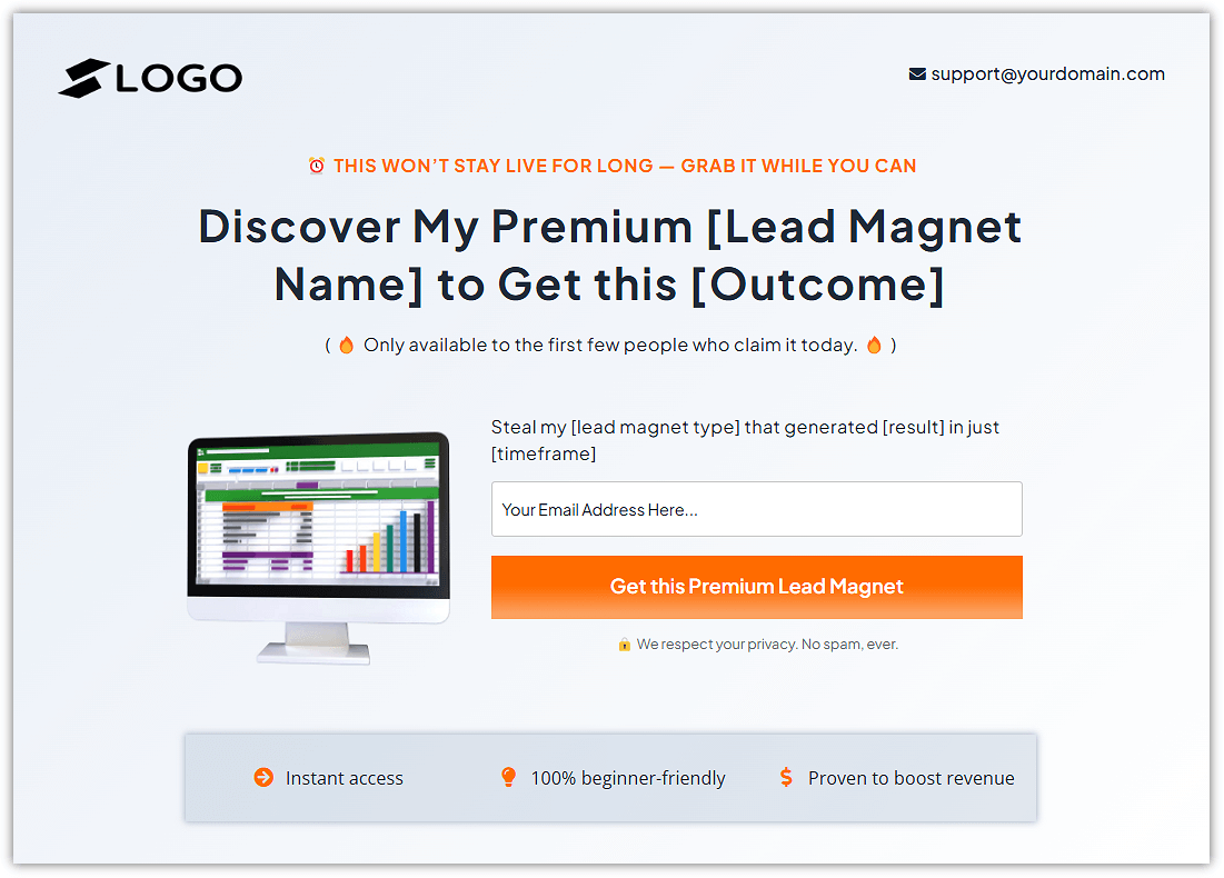 Light Pulse Lead Magnet Template