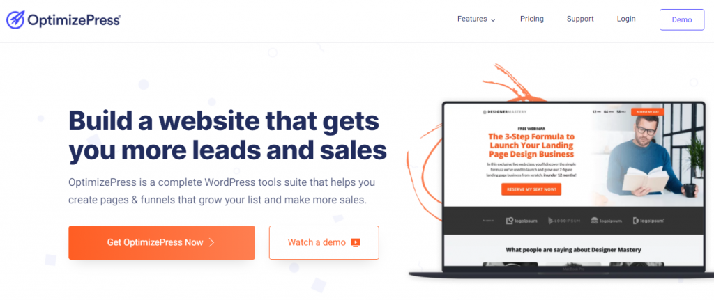 OptimizePress - Kartra Alternative