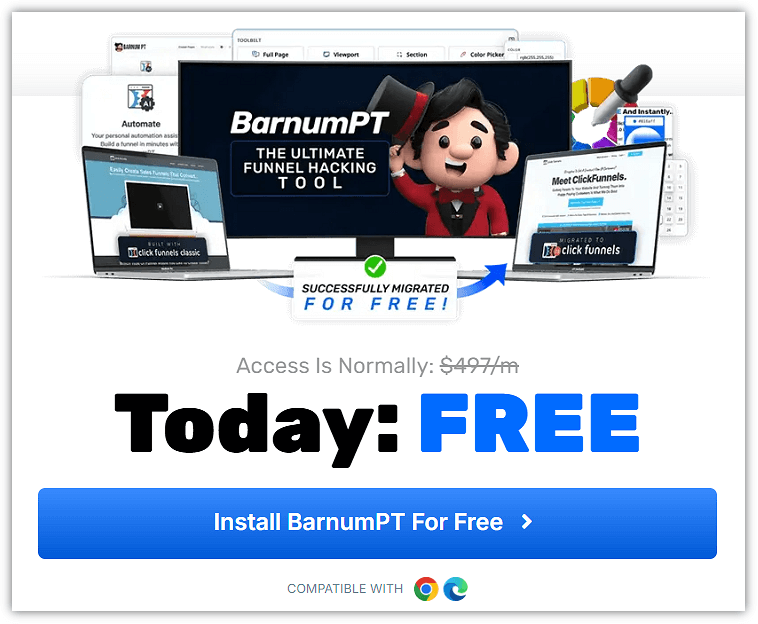 Price of BarnumPT Free Plan