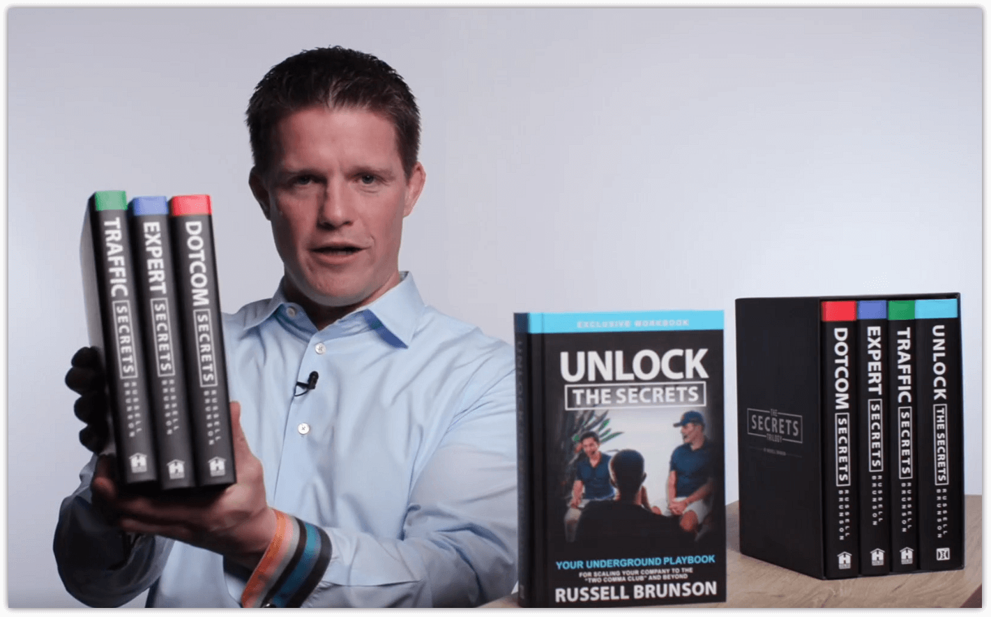 Russell Brunson Presenting Secrets Trilogy Box Set