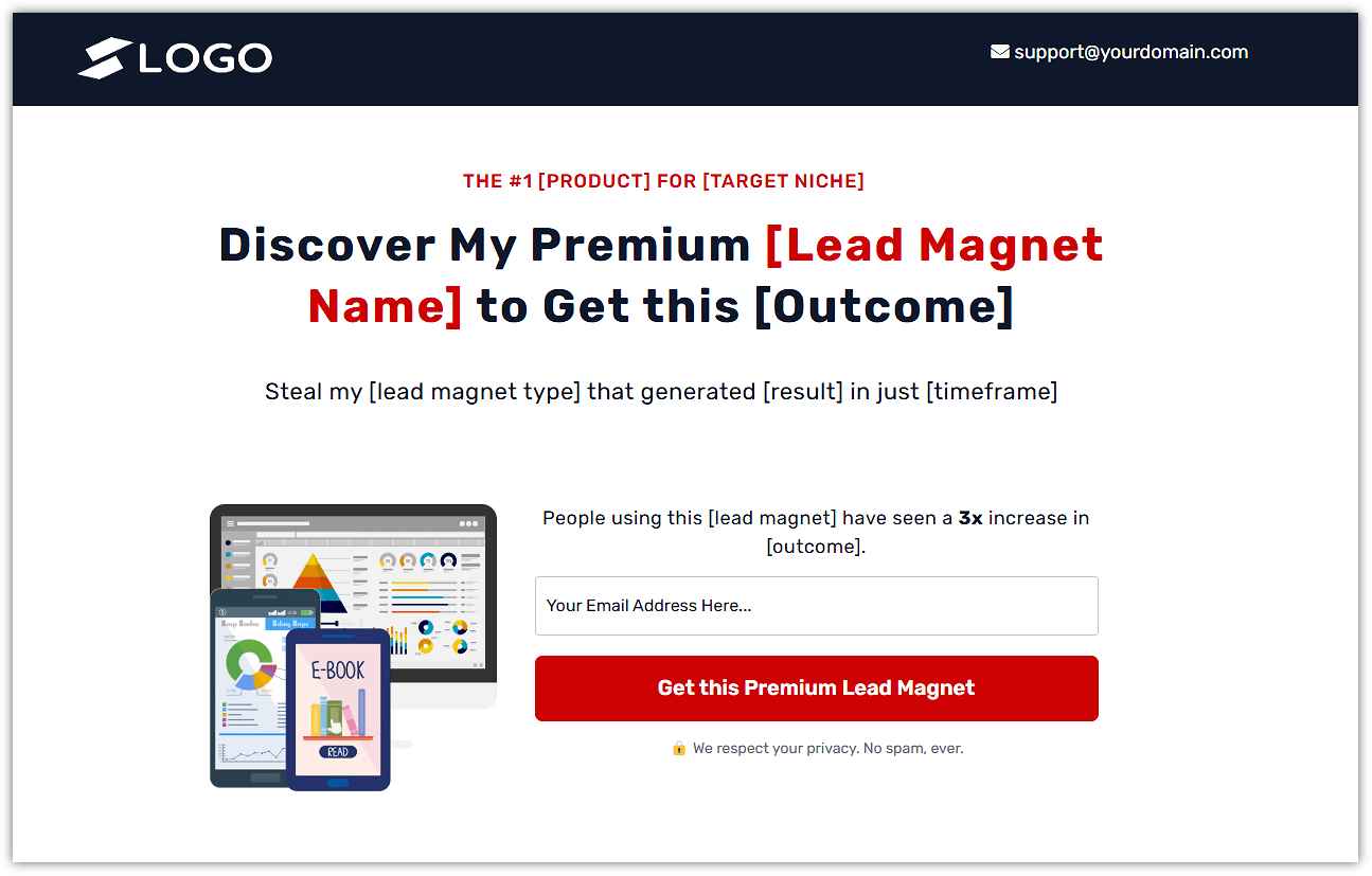 Stylish Conversion Lead Magnet Funnel