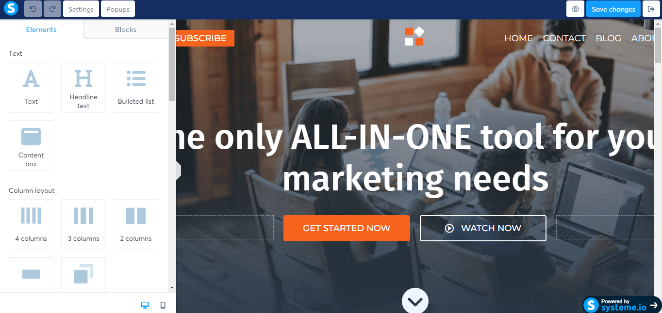 Systeme Modify Funnel Pages