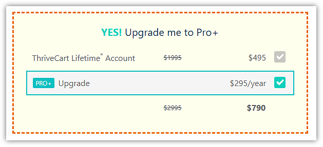 ThriveCart Standard vs Pro Plus Comparison