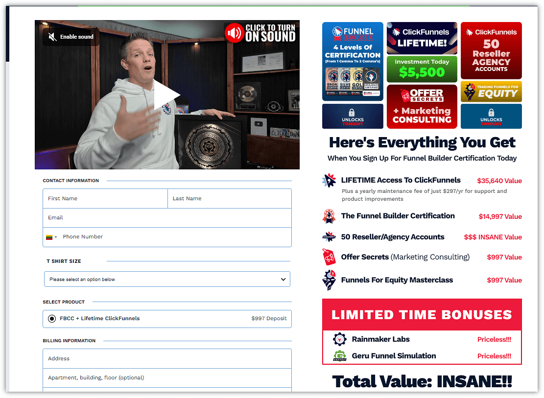 What Is Included in the ClickFunnels Lifetime Deal