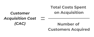 customer acquisition cost formula