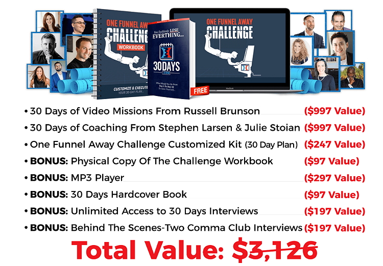 one funnel away challenge