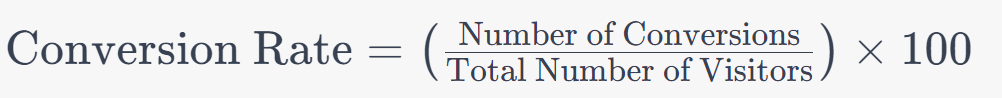 sales conversion formula